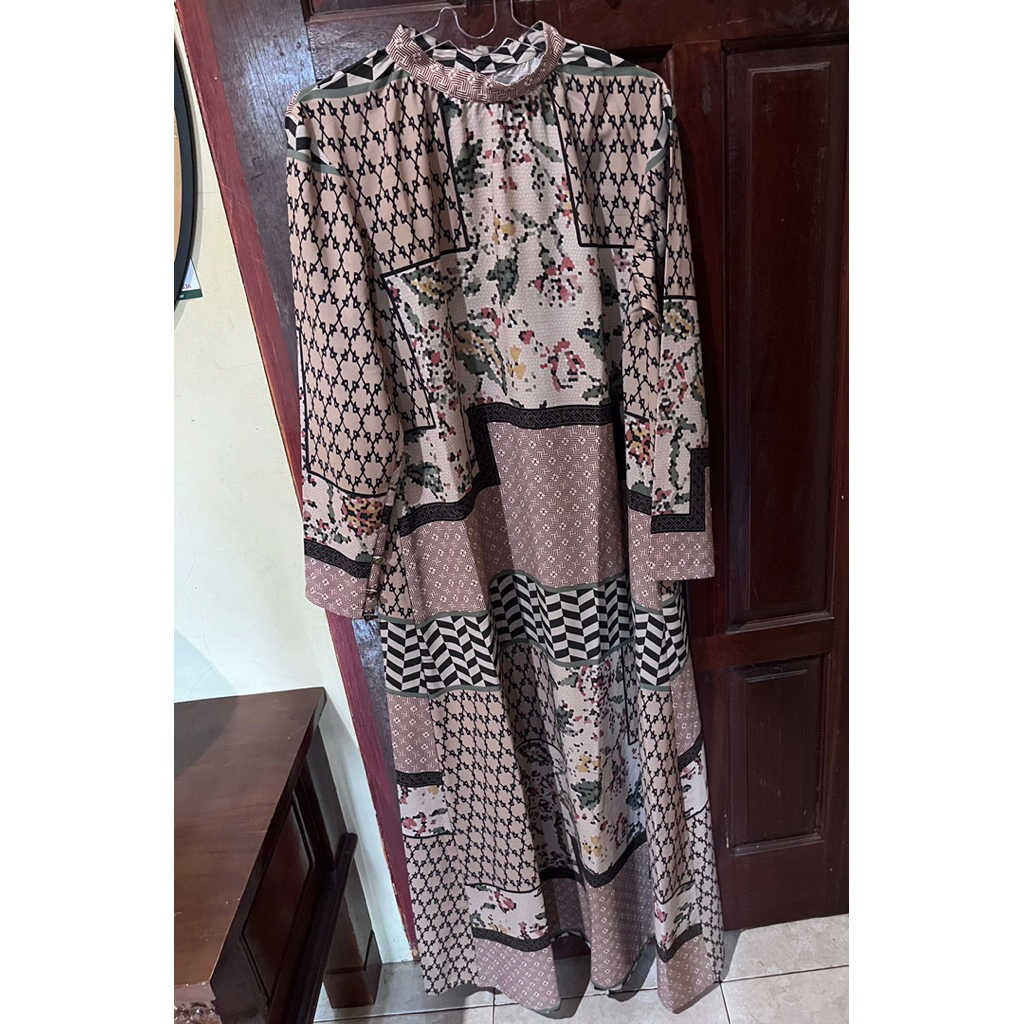Preloved dress zaskia sungkar+outer