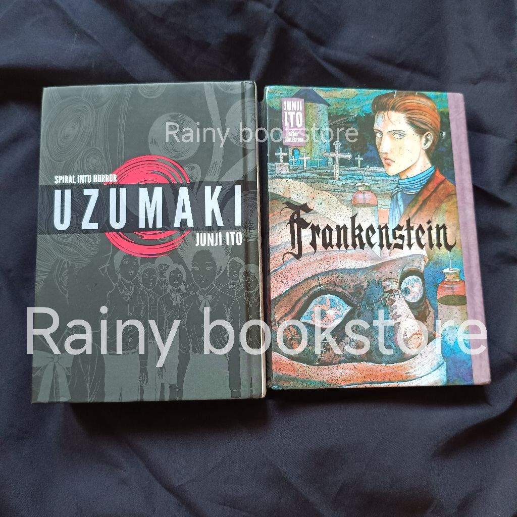 (BONUS 1 KOMIK RANDOM) Preloved Komik Uzumaki Frankenstein Shiver Hardcover Junji ito English Hardco