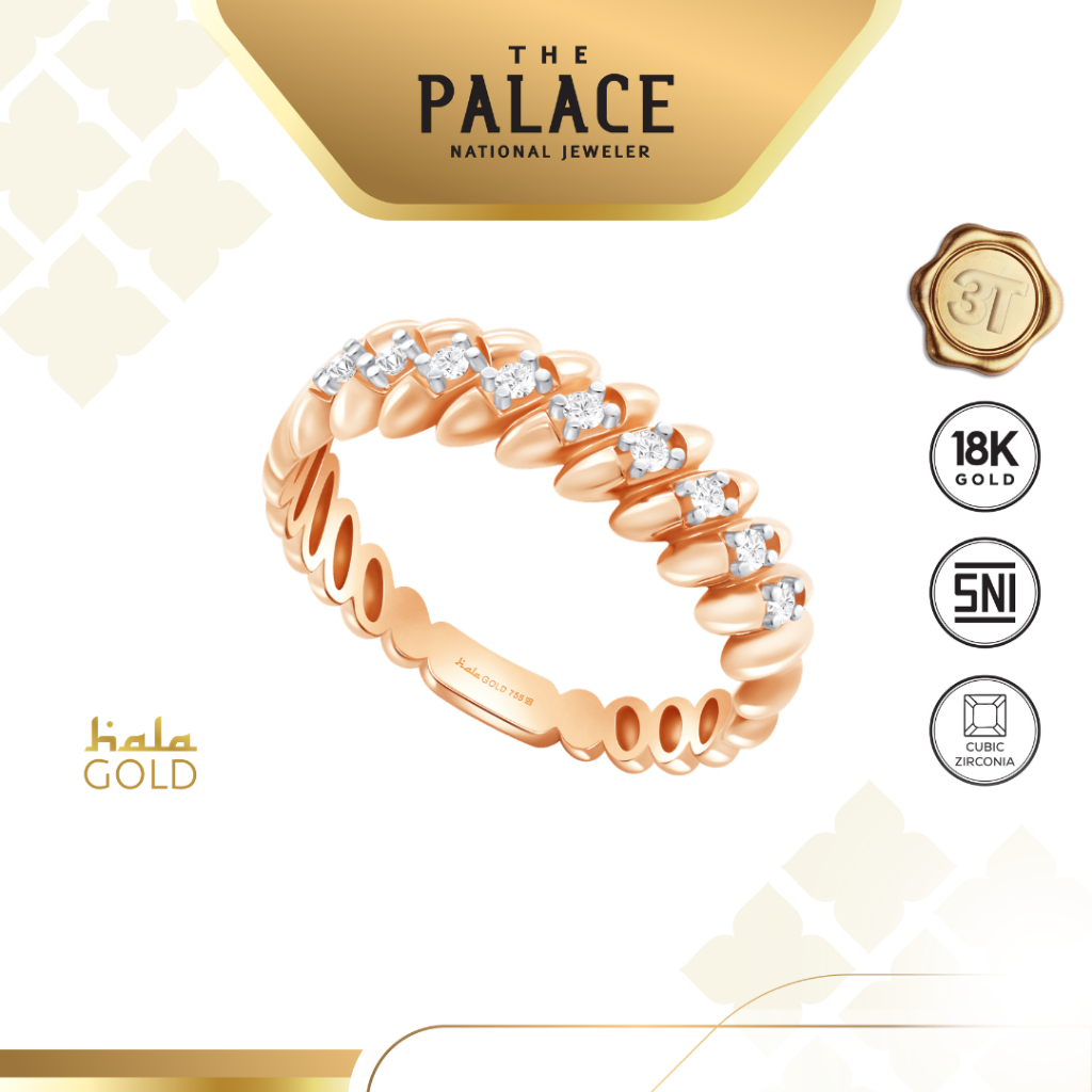 Hala Gold Kaluna Ring / cincin wanita
