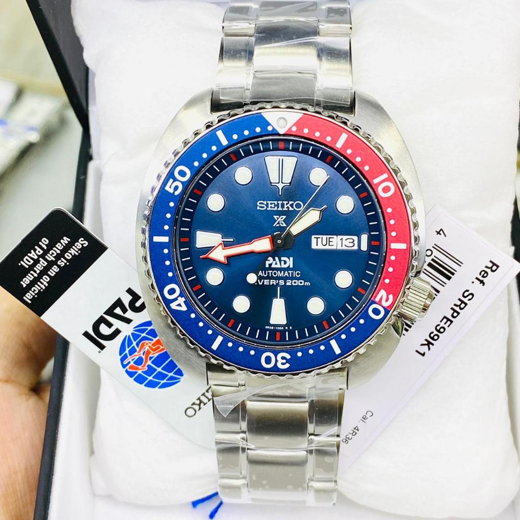 JAM TANGAN PRIA SEIKO PROSPEX SRPE99K1 SRPE99 ATOMATIC TURTPE PADI SPECIAL EDITION ORIGINAL