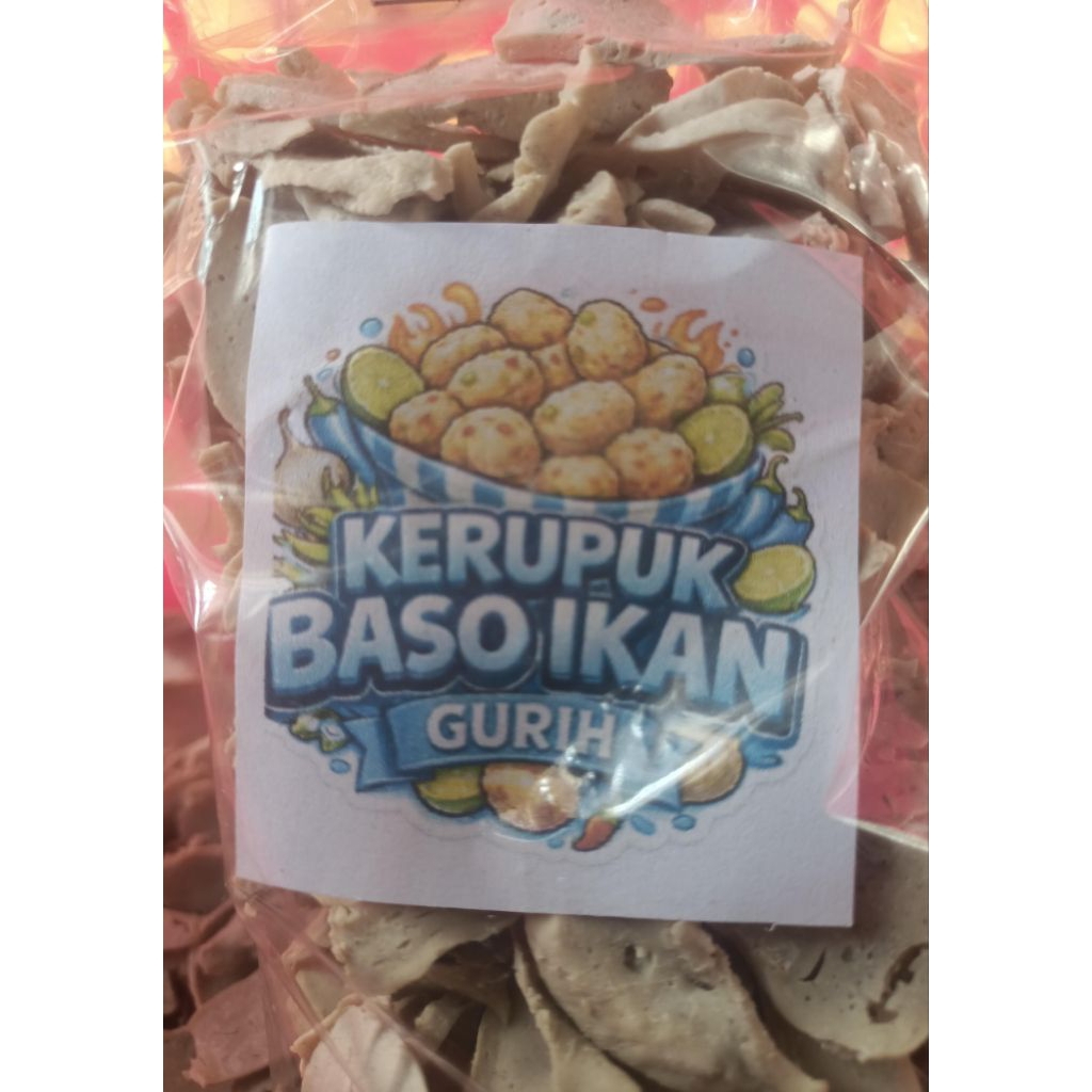 Kerupuk Basreng mentah