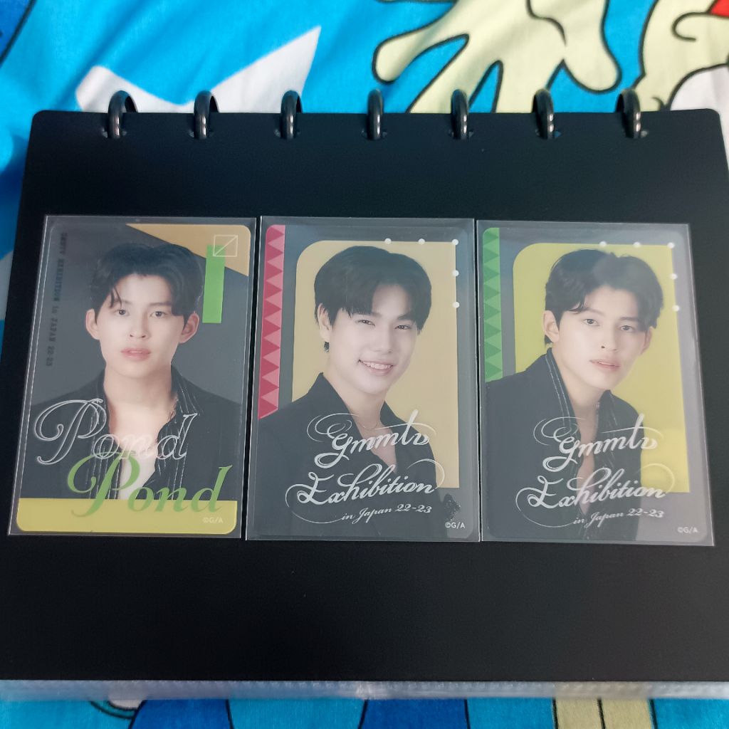 Gmmtv official transparent photocard pondphuwin exhibition in japan 22-23