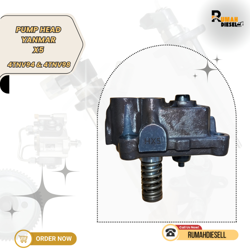 Pump Head X5 Yanmar 028100637 4TNV94 / 4TNV98