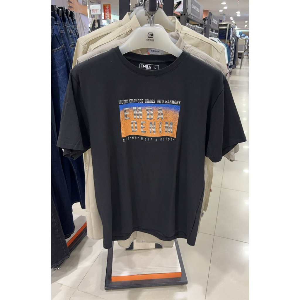 EMBA DENIM KAOS PRIA ORIGINAL MATAHARI