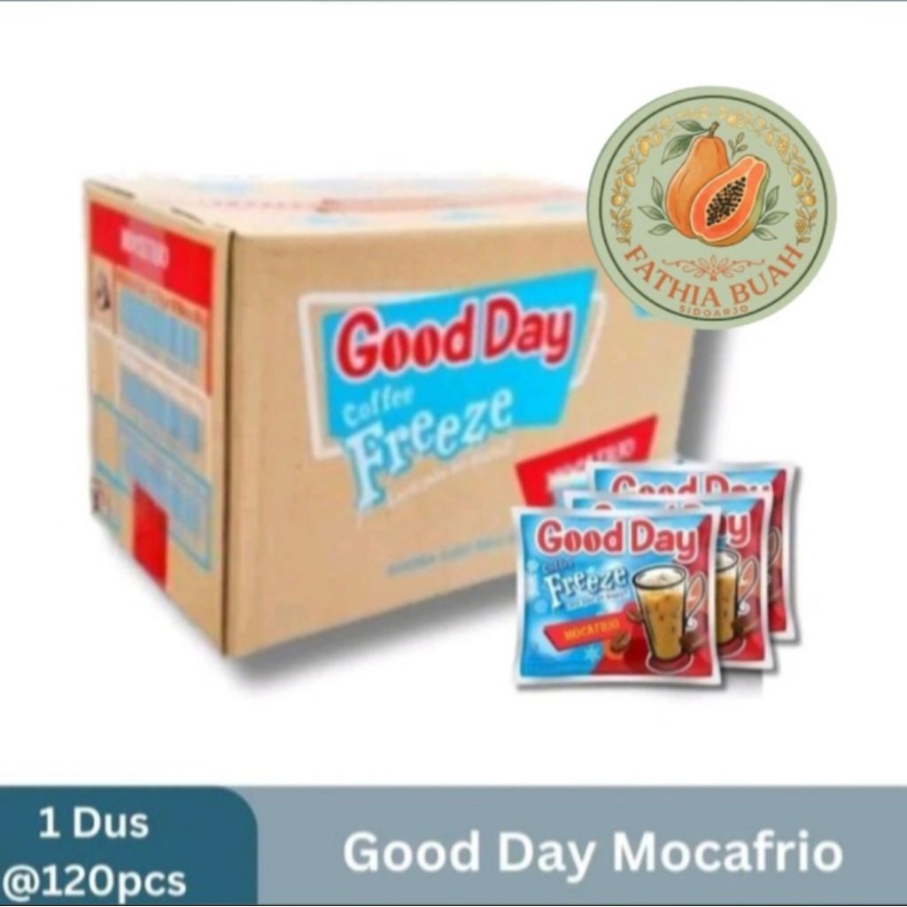 Good Day Freeze Mocafrio/ Capuccino 1 Dus Isi 12 Renceng