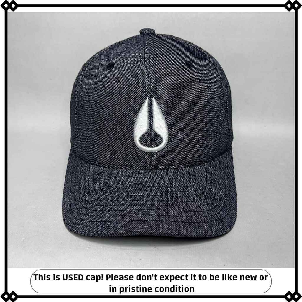 topi builtup nixon original second baseball cowok cewek