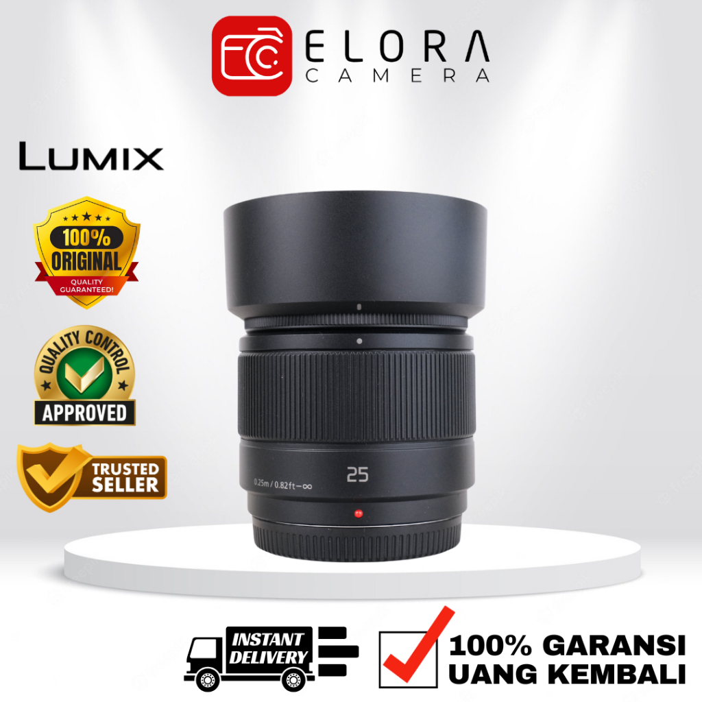 Panasonic Lumix G 25mm F1.7 ASPH / Lensa Lumix G 25 mm F 1.7 ASPH