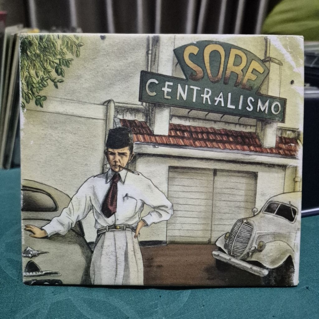 cd compact disc sore album centralismo