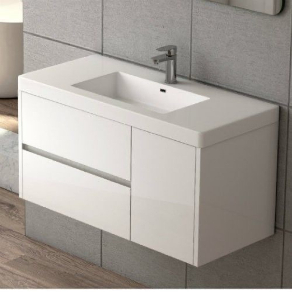 Kabinet wastafel gantung/kabinet wastafel melayang/kabinet wastafel murah
