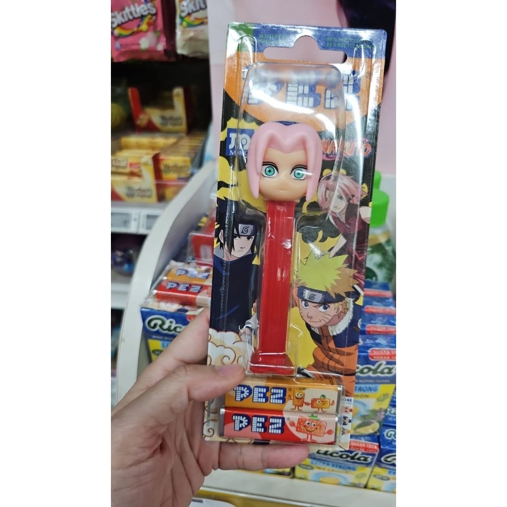Permen Pez Singapore Naruto