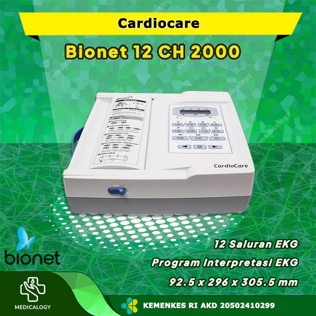 ALAT ECG 12 CHANNEL - BIONET CARDIOCARE 2000