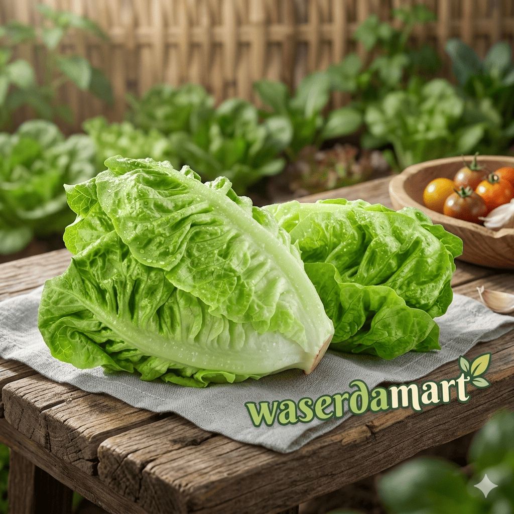 sayur segar selada romaine / romaine lettuce 250g