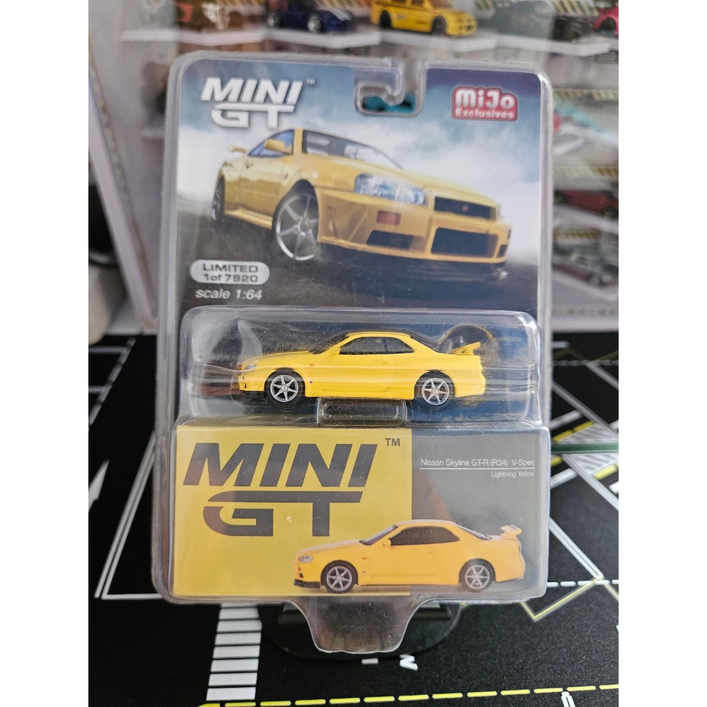 Mini GT Nissan Skyline R34