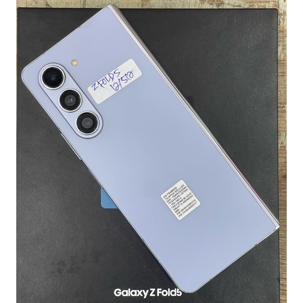 Hp Second SAMSUNG Z Fold 5 5G 12GB/512GB Fullset