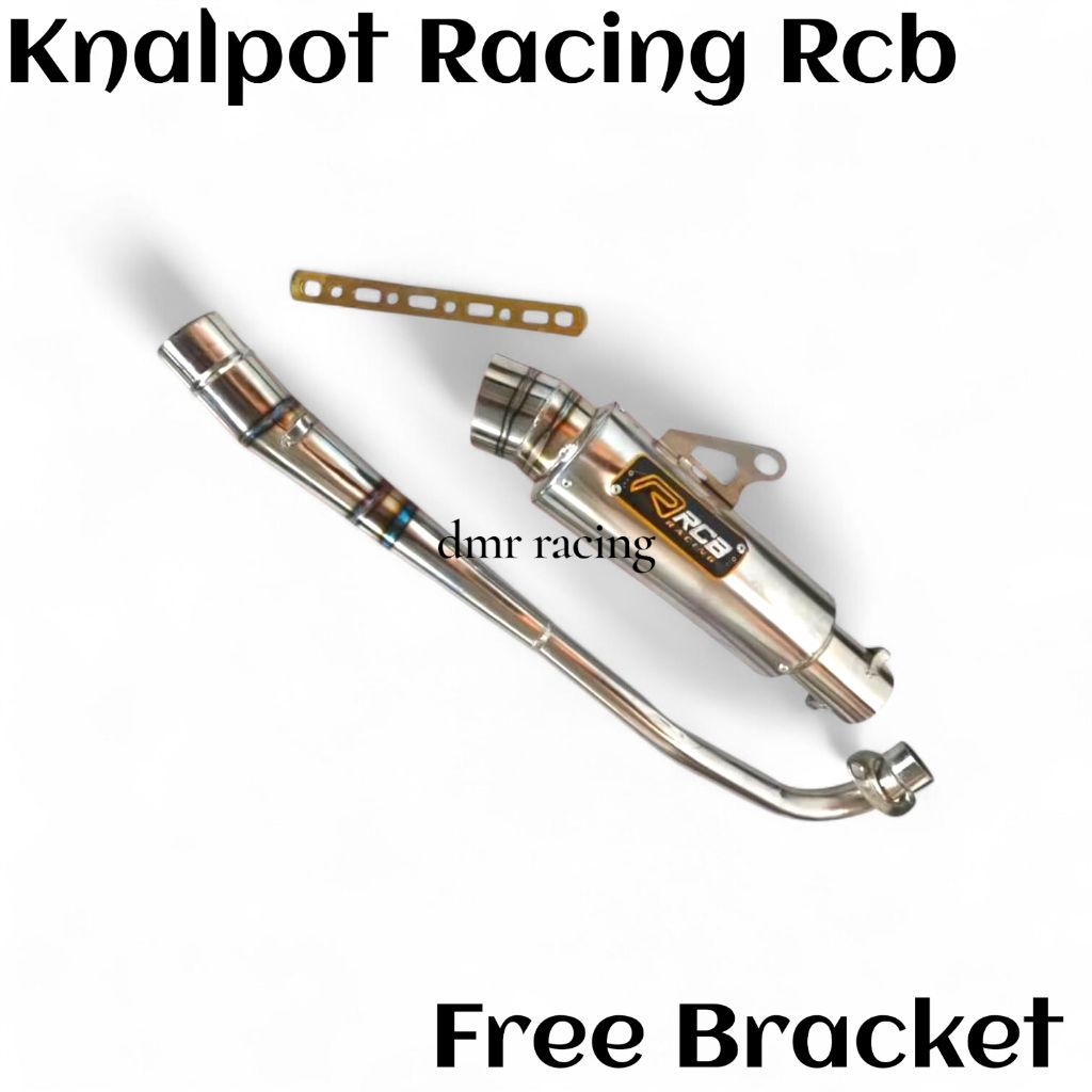 Knalpot Racing Rcb Supra Jupiter Karisma Vega Shogun Astrea Grand Revo Blade Crypton