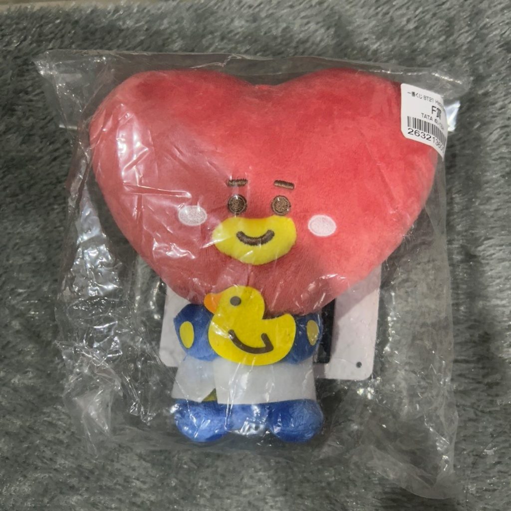 [Official Merchandise] Boneka/Plushie Toys BANDAI Ichiban Kuji BT21 SWEET MAGIC 2022 TATA Plush Doll
