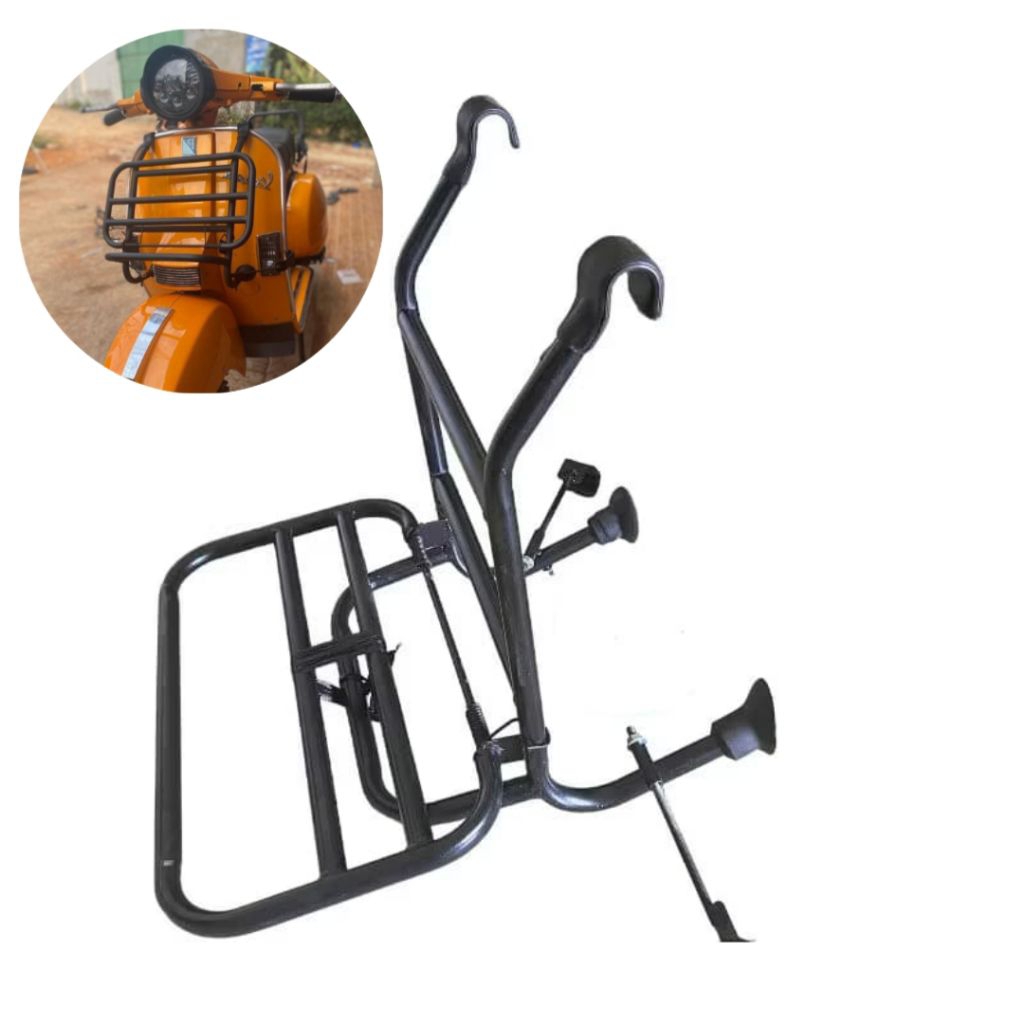 rak depan/fron rak vespa super sprint px ps strada excel