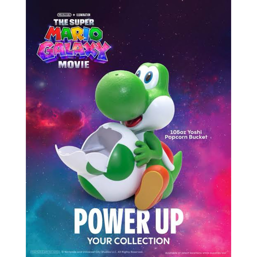 Yoshi Popcorn Bucket XXI