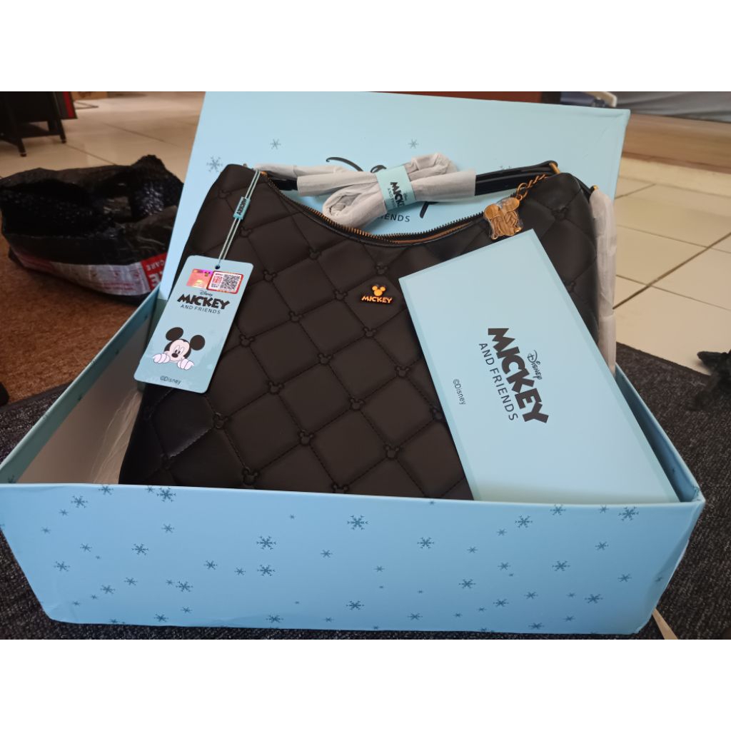 Sale Preloved Tote Ransel Disney Box