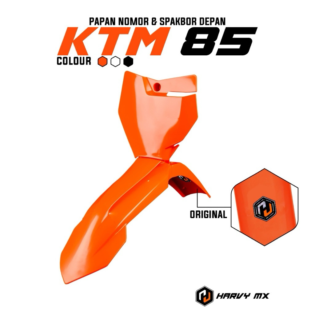 Papan spakbor ktm 85