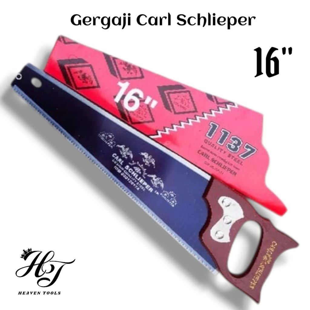 Gergaji Gorok Kayu Cap Mata 1137 Ukuran 16" | Gergaji Kayu Carl Schlieper Original