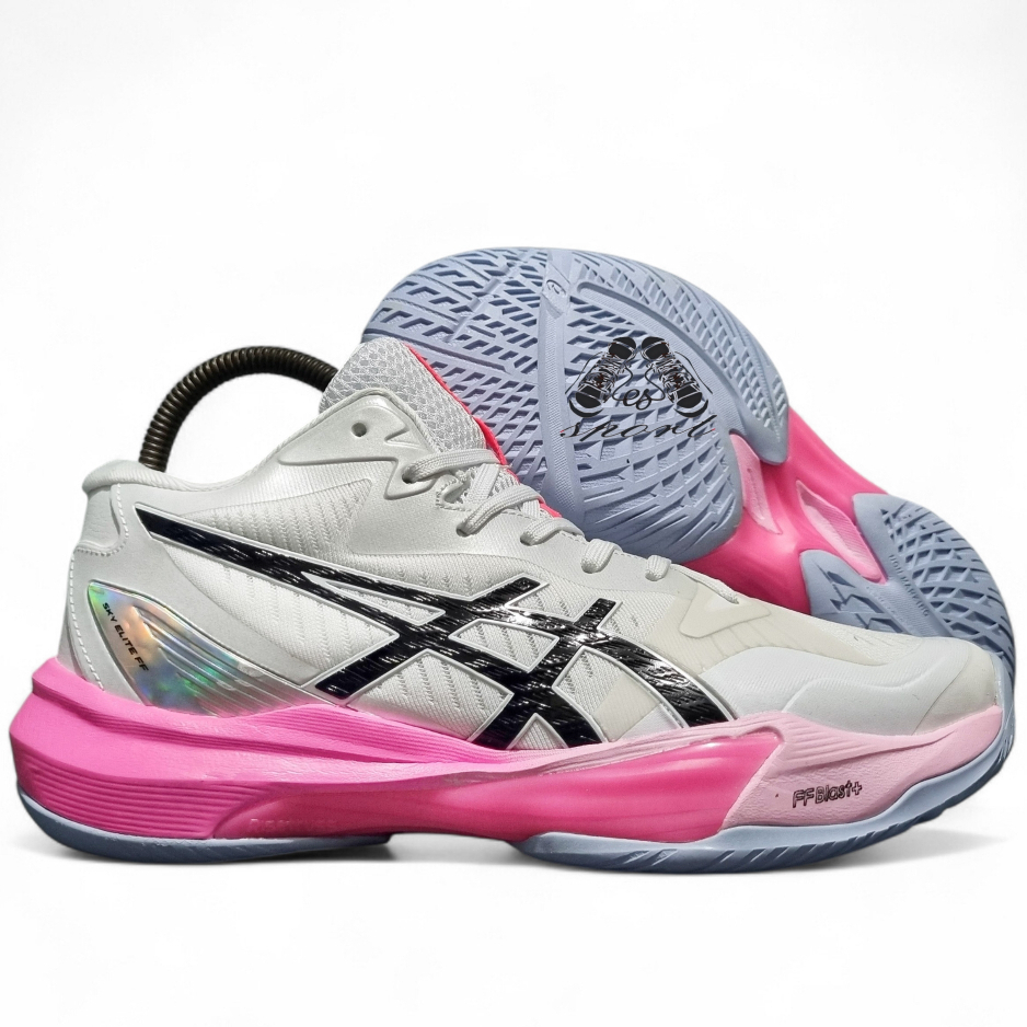 sepatu voli sky elite3 grade ori sol karet / sepatu volly wanita / sepatu voli anti slip