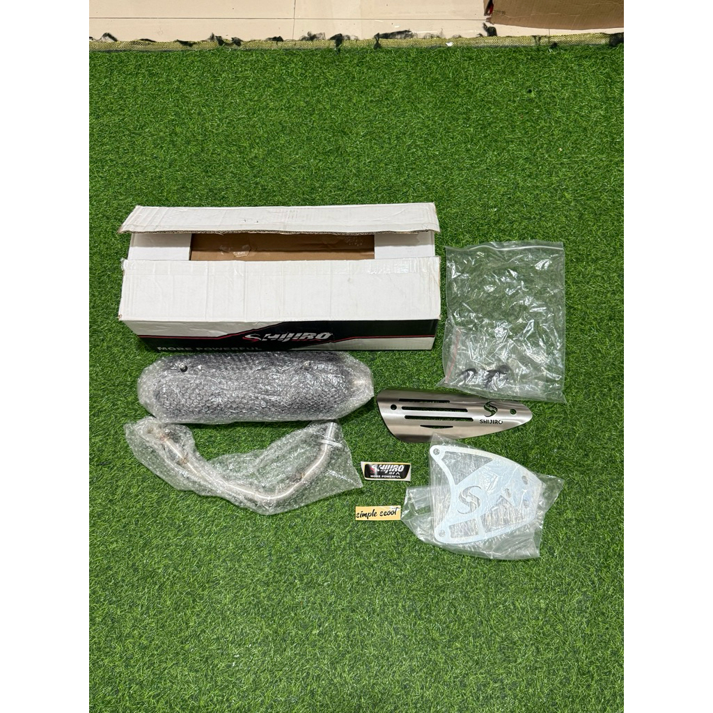 KNALPOT SHIJIRO STD RACING INLET 38
