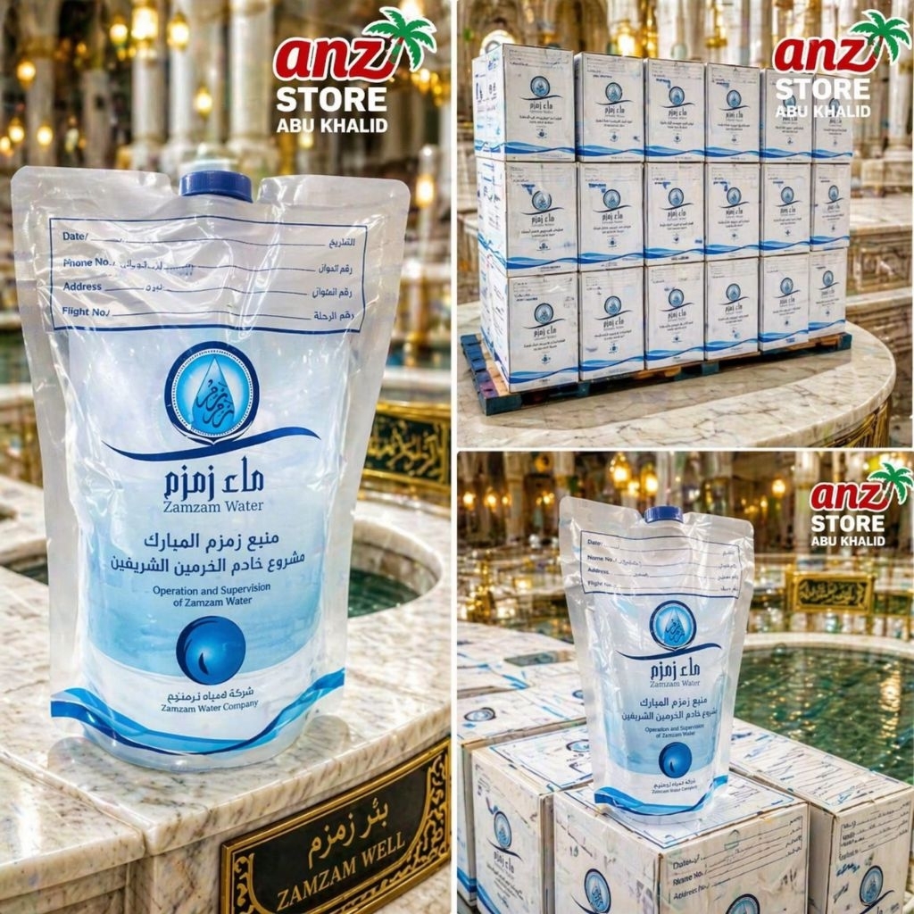 Air Zamzam 5 Liter Barcode Asli Original