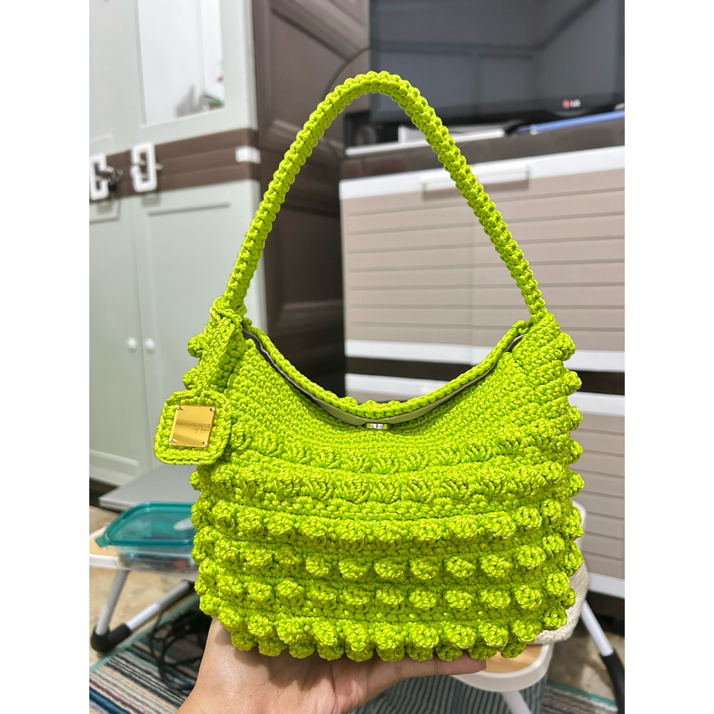 Tas rajut | Hand bag rajut | Tas tangan rajut.