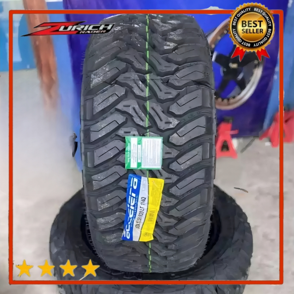 Ban Mobil 33 12,5 R20 Merek Accelera Mt01 Ukuran 33/12,5 R20 Mud Terrain
