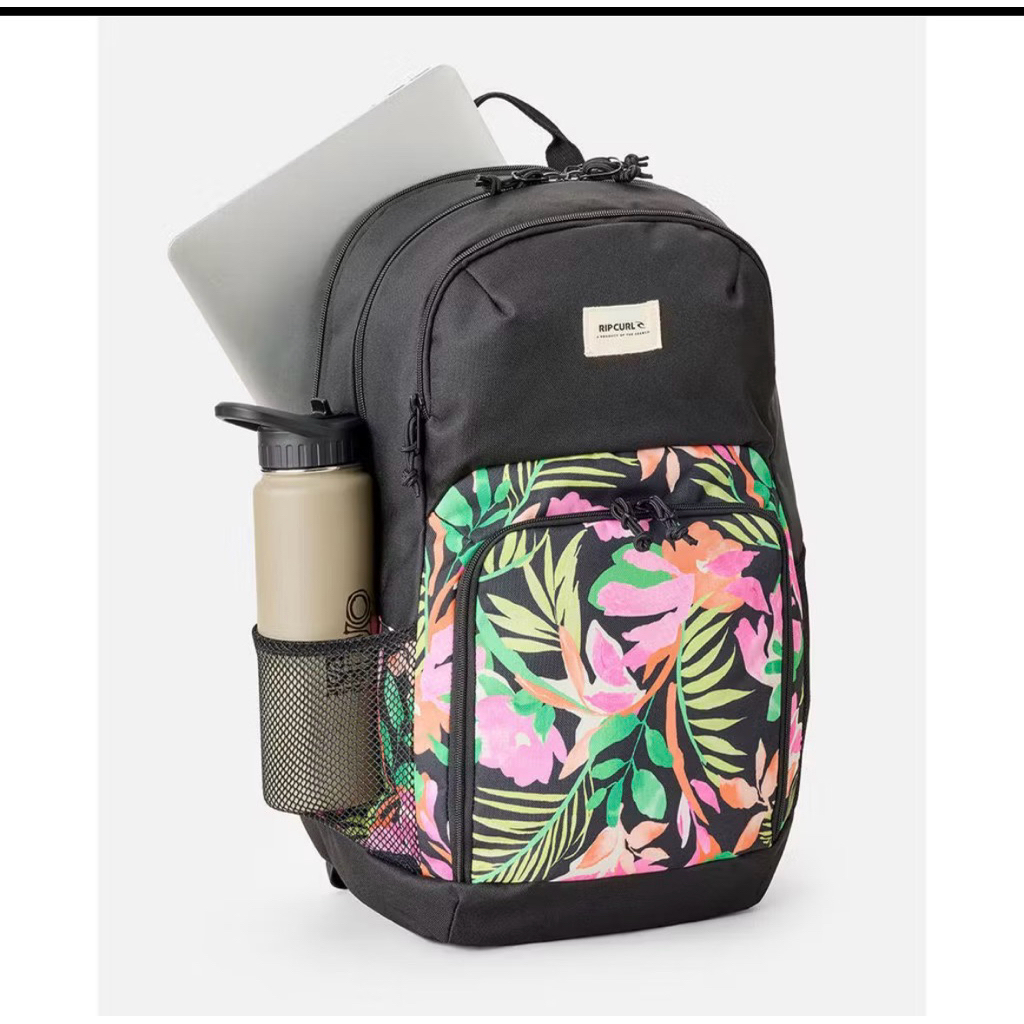TAS RANSEL RIPCURL ORIGINAL FLOWERS BLK