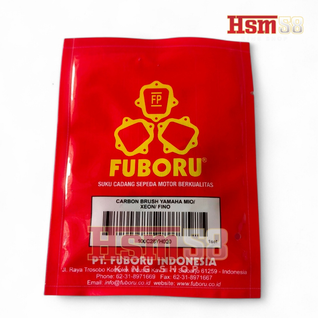 COOL DINAMO STATER ARENG STATER CARBON BRUSH YAMAHA MIO FINO XEON NOUVO FUBORU