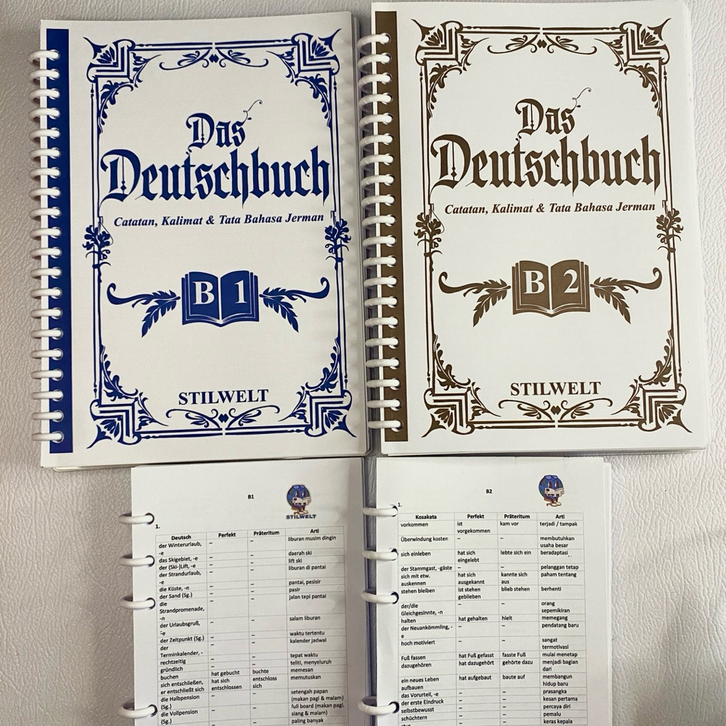 [Stilwelt] Paket Catatan dan Kosakata Bahasa Jerman B1-B2