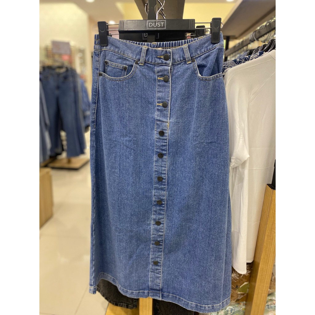 Rok jeans wanita brand DUST original