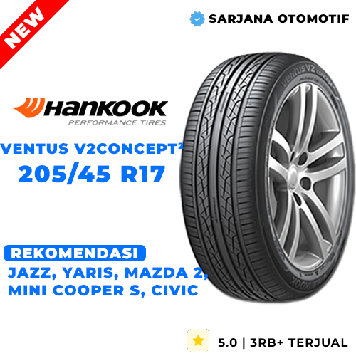 Ban Hankook Ventus V2Concept2 205/45 R17 88V XL