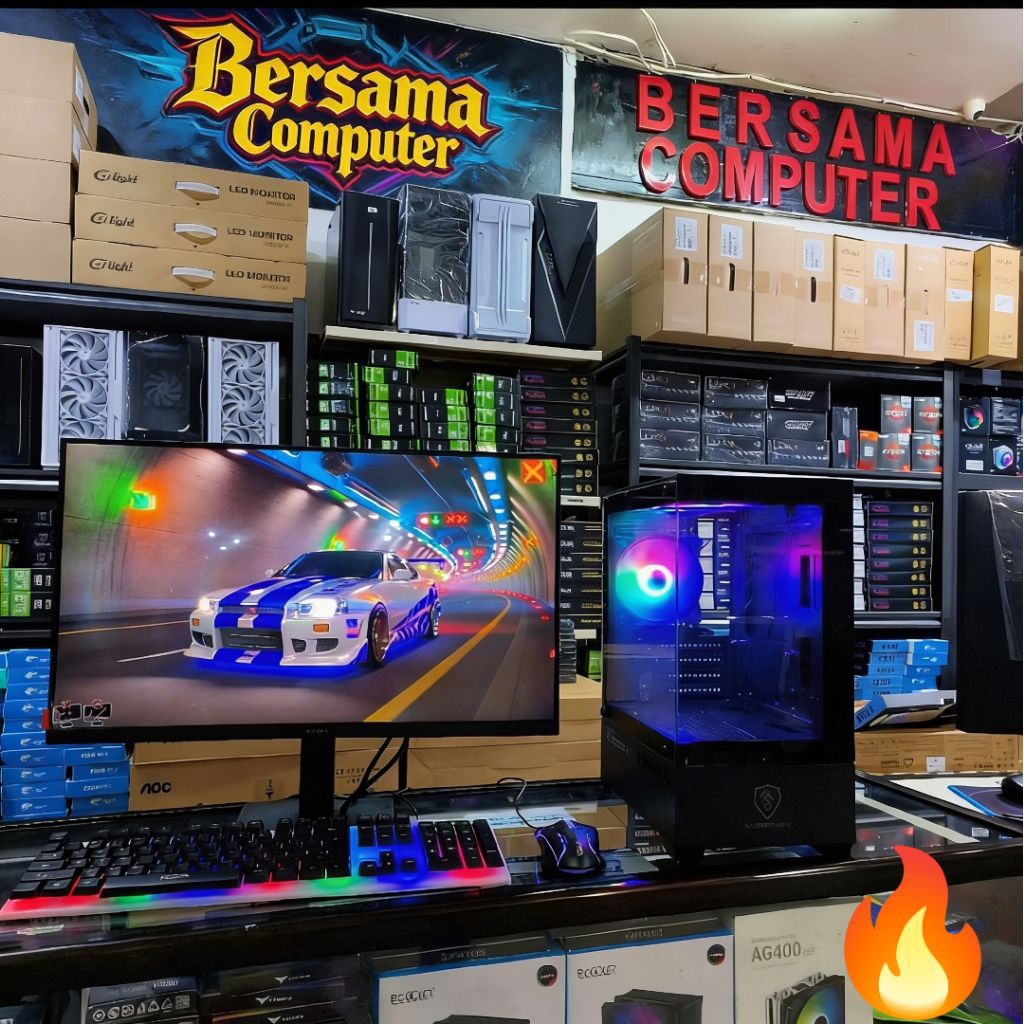 PC RAKITAN GAMING INTEL i5 6500 DDR 4 FULLSET