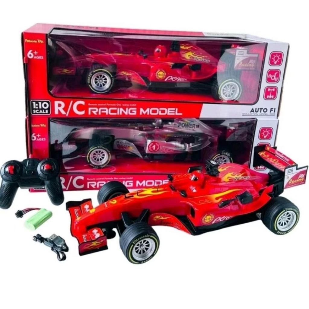 mainan mobil remote control f1 formula one mobil balap ukuran besar
