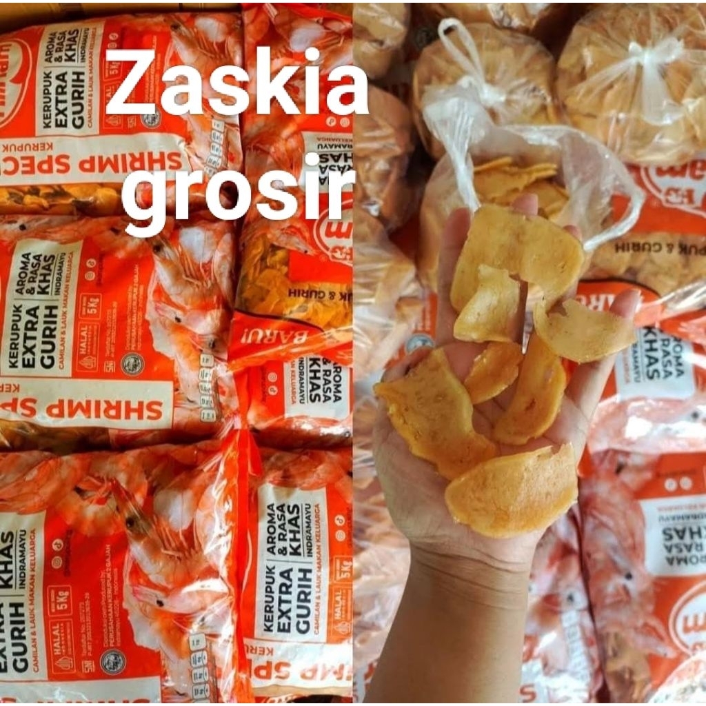 Patahan Udang HILHAM/Patahan Udang Premium/Krecek Patahan Udang/krupuk mentah patahan udang/kerupuk 