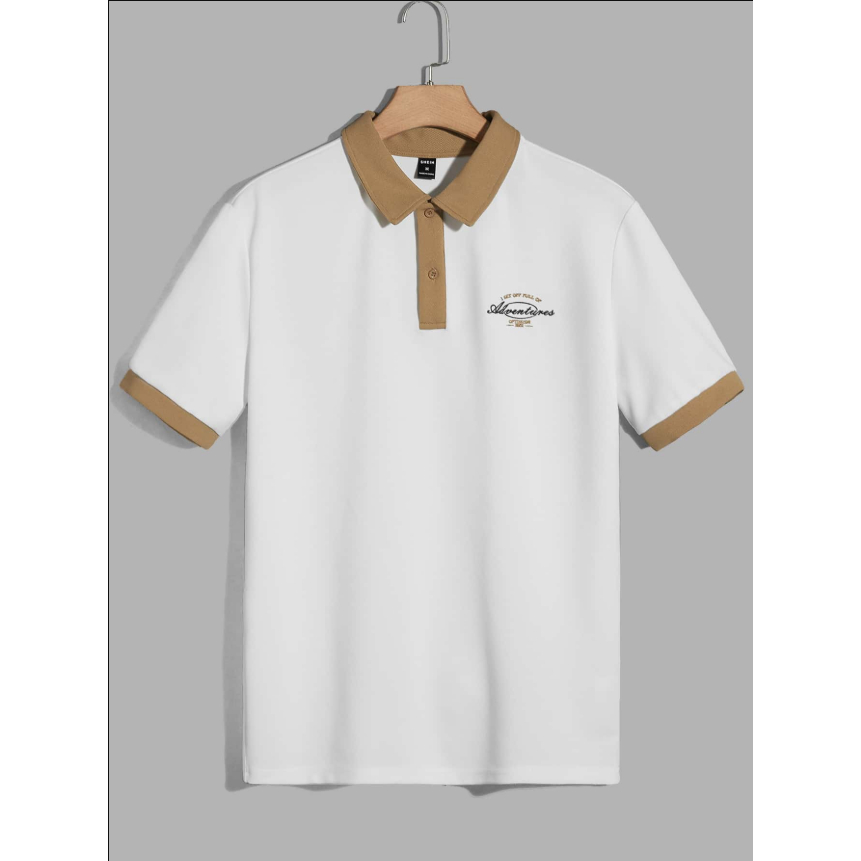 KAOS POLO REGLAN ADVENTURE Big Size (S - 6XL)Jumbo Polo polos kombinasi Polo Shirt Unisex M L XL XXL