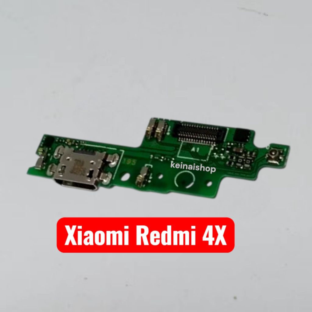 KONEKTOR CHARGER REDMI 4X FULSET+IC ORIGINAL/PAPAN KONEKTOR CAS FULSET