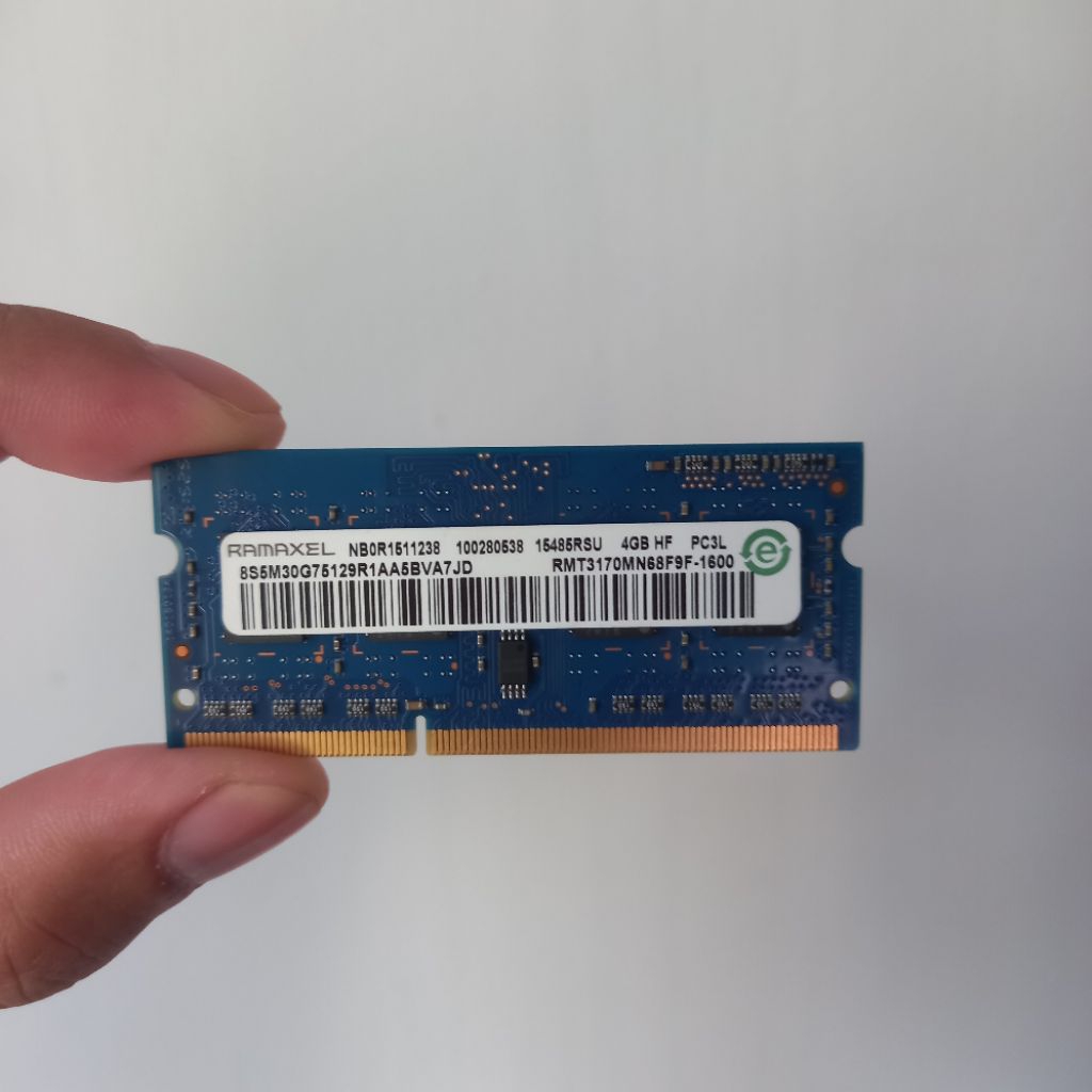 RAM Laptop Ramaxel Sodim 4GB DDR3 DDR3L 1Rx8 12800