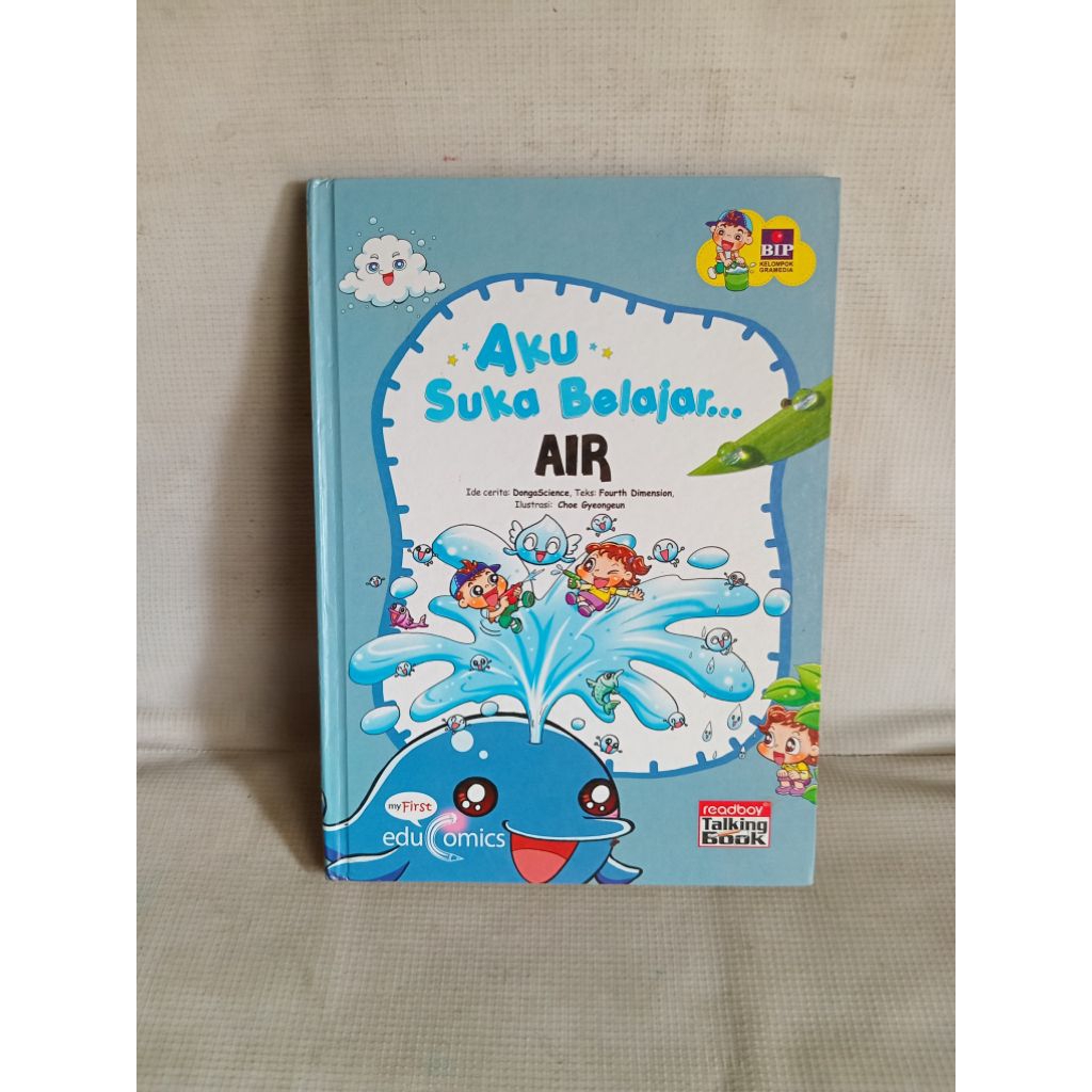 Aku Suka Belajar Air My First eduComics