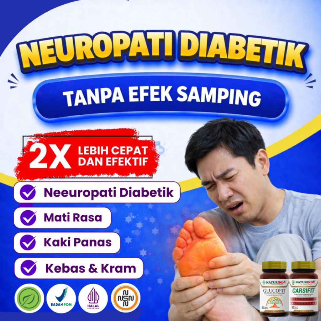Obat Neuropati Diabetik Kerusakan Gangguan Saraf Diabetes