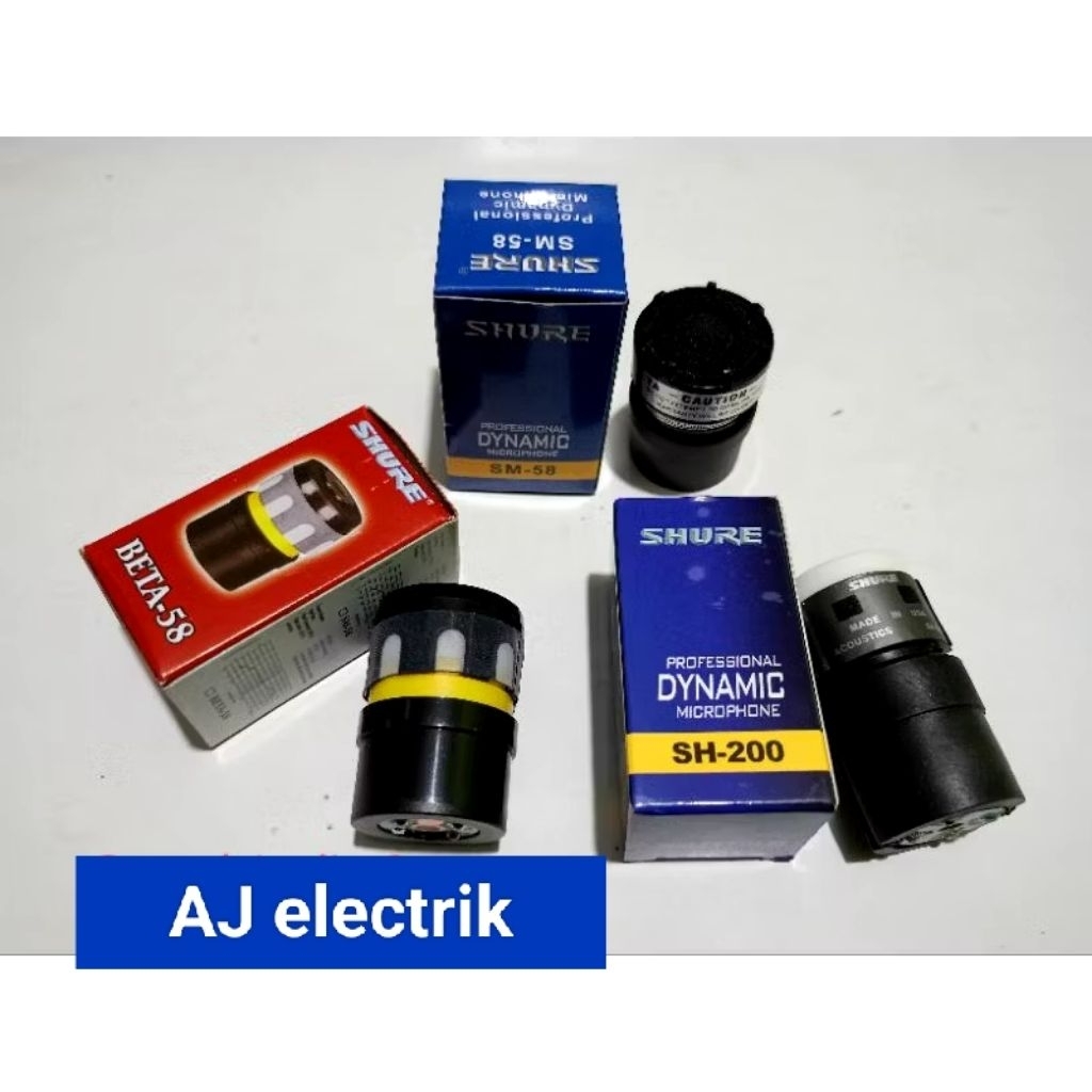 SPUL / SPOL MIC Microphone BETA-58 / SM-58 / SH-200. Spul Mic / Spol microphone. Kulitas terbaik