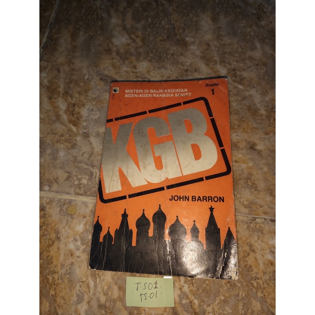 Buku Misteri dibalik kegiatan agen agen rahasia soviets KGB by John Barron