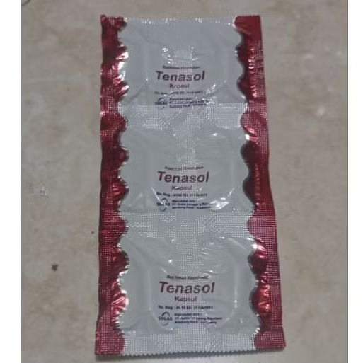 tenasol strip isi 6 kapsul