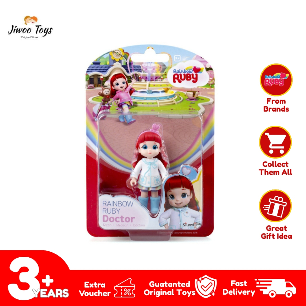 Silverlit Rainbow Ruby Figurine Doctor RR-89004 Mainan Boneka