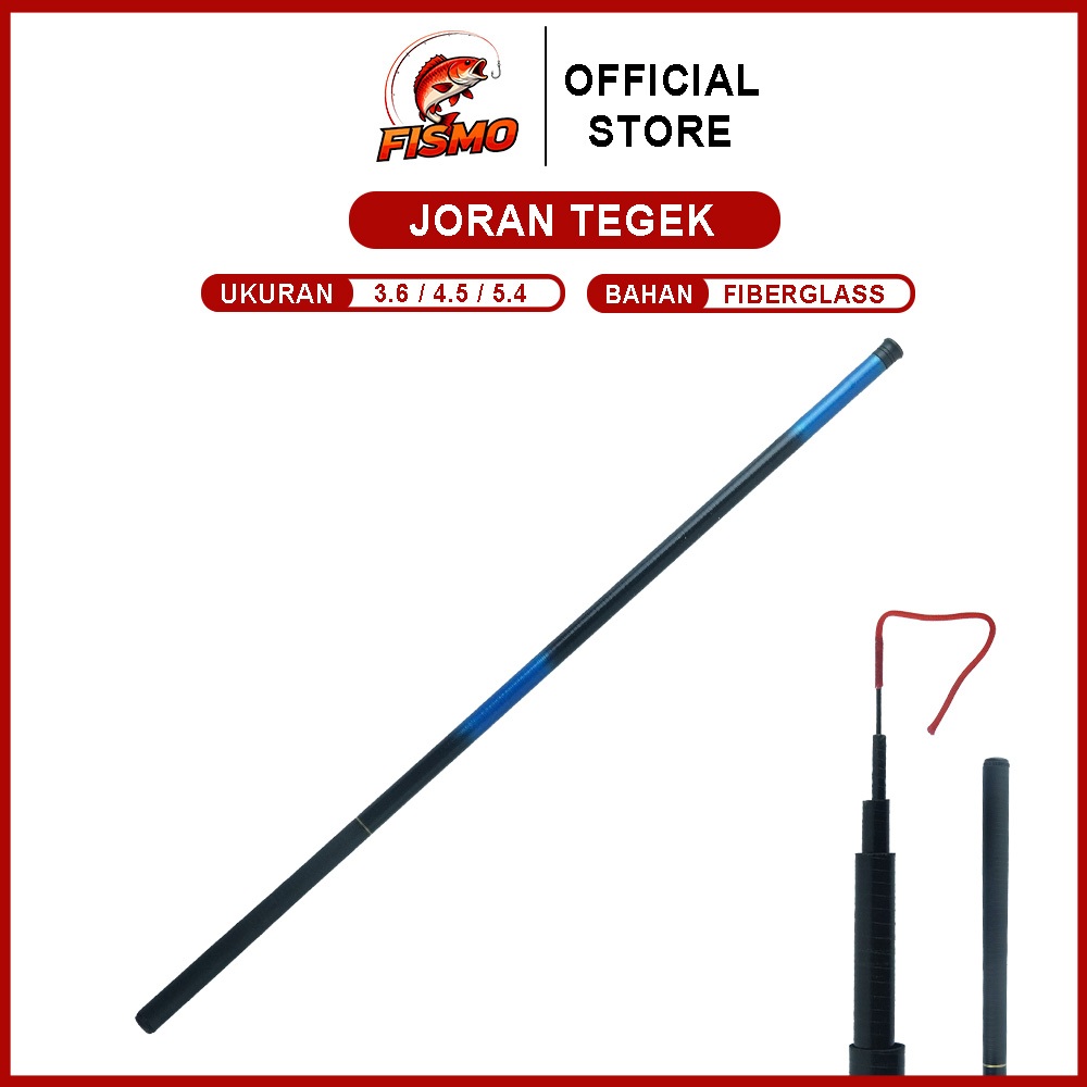 Joran Pancing Fiberglass Kuat Premium Anti Patah 3 Ukuran Praktis - SG5124