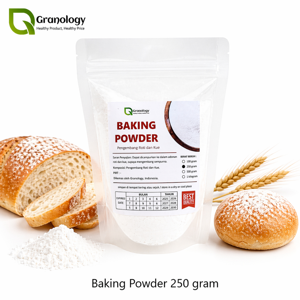 Pengembang Roti dan Kue / Baking Powder (250 gram)