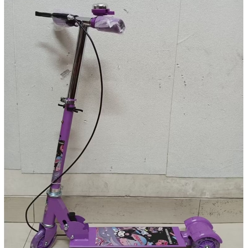 [ Khusus Instant Sameday ] mainan anak outdoor otoped sekuter skuter kuromi frozen hello kitty roda 
